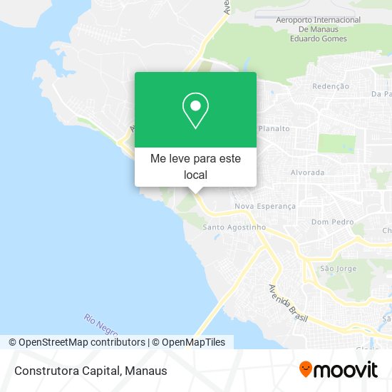 Construtora Capital mapa