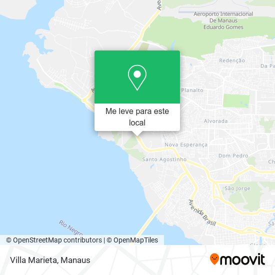 Villa Marieta mapa