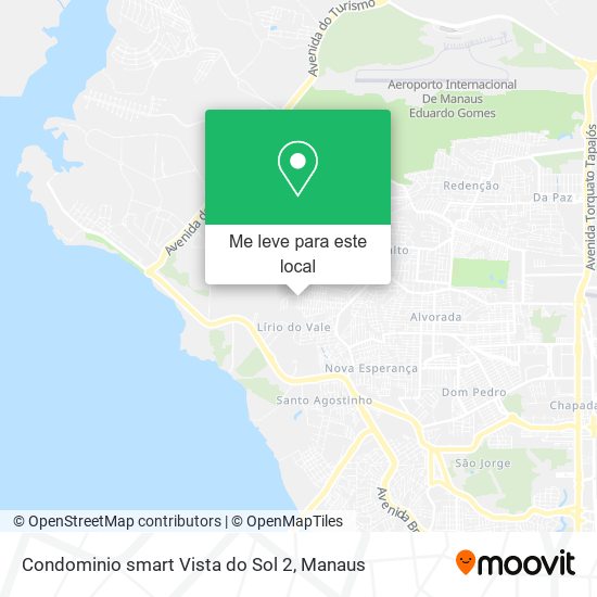 Condominio smart Vista do Sol 2 mapa