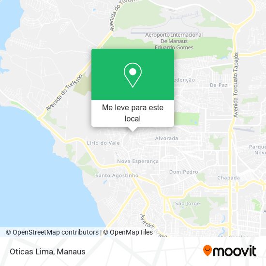 Oticas Lima mapa