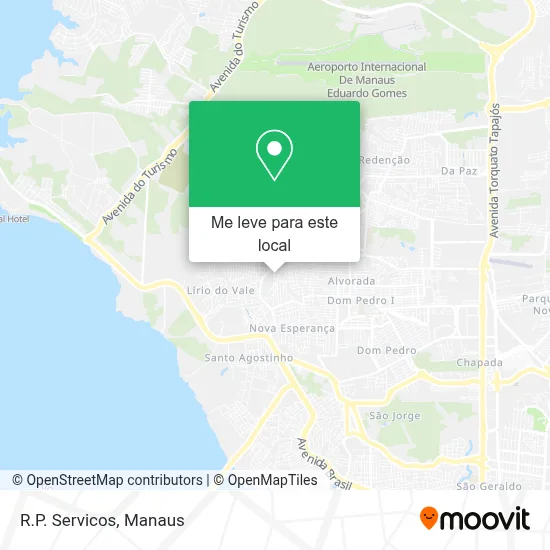 R.P. Servicos mapa