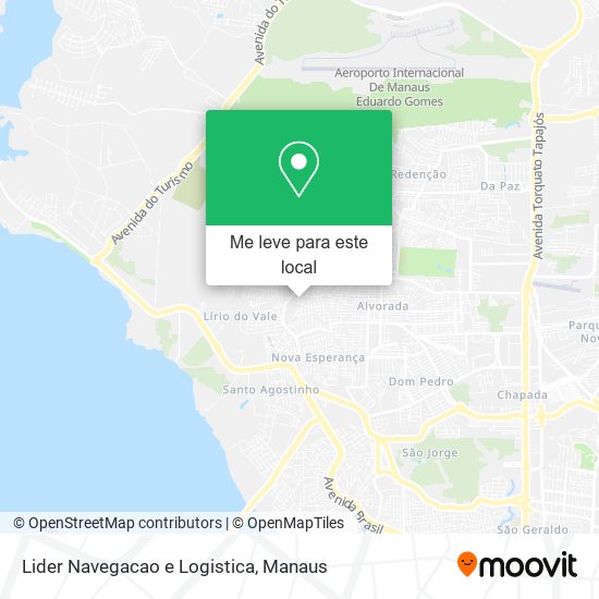 Lider Navegacao e Logistica mapa