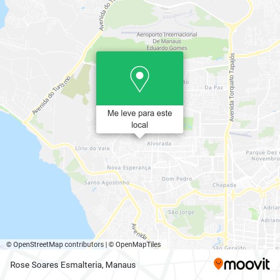 Rose Soares Esmalteria mapa