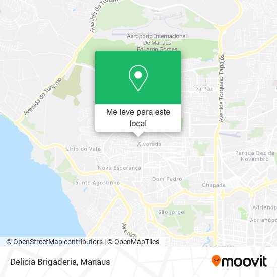 Delicia Brigaderia mapa