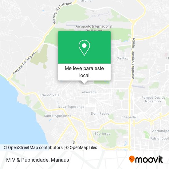 M V & Publicidade mapa