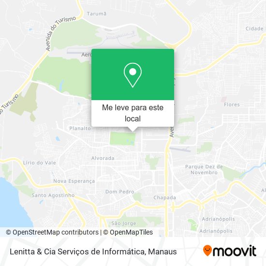 Lenitta & Cia Serviços de Informática mapa