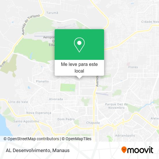 AL Desenvolvimento mapa