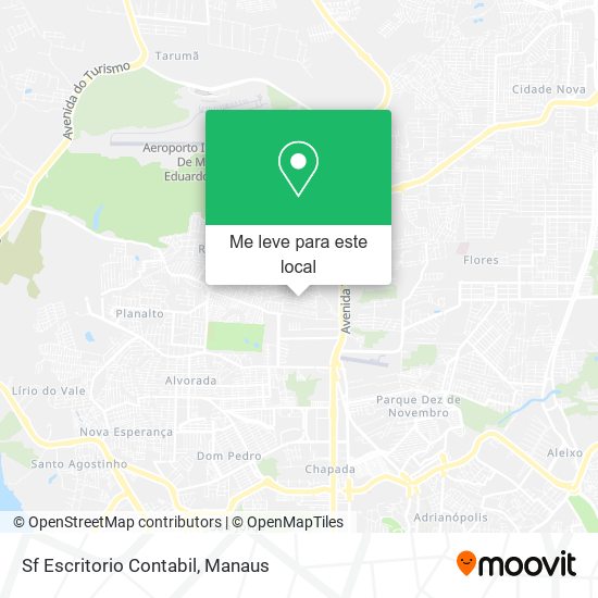 Sf Escritorio Contabil mapa