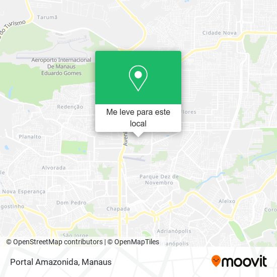 Portal Amazonida mapa