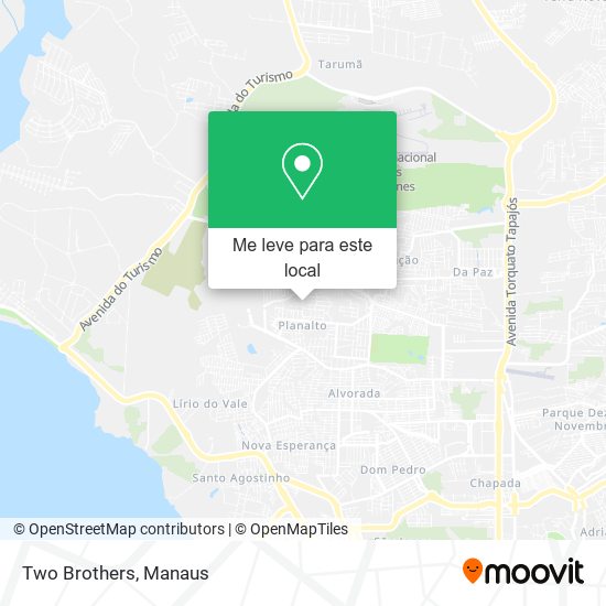 Two Brothers mapa