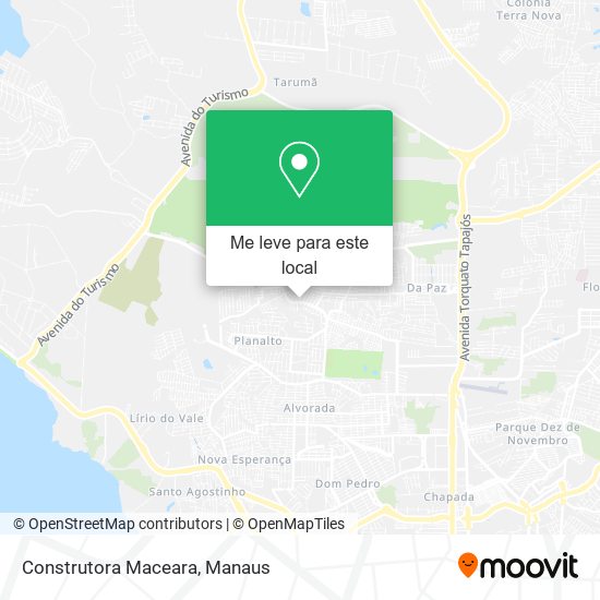 Construtora Maceara mapa