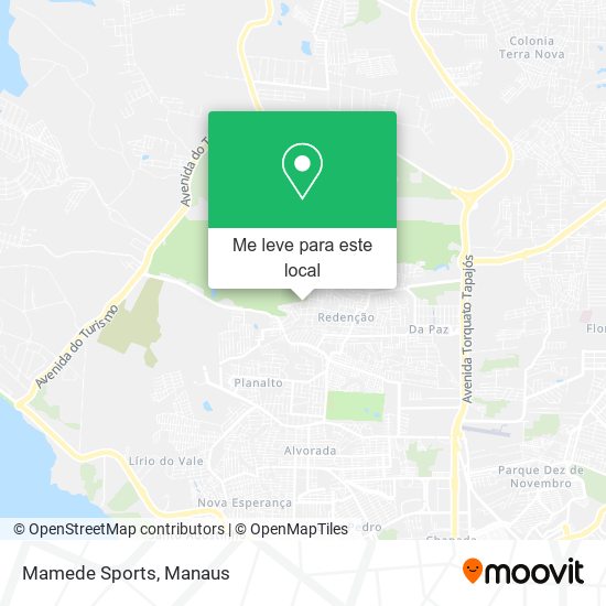 Mamede Sports mapa