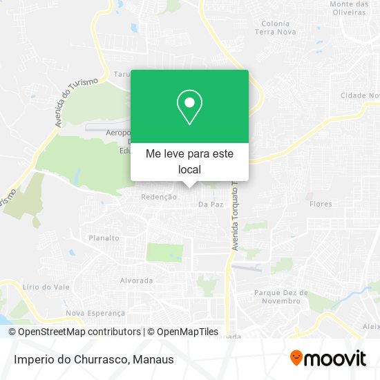 Imperio do Churrasco mapa