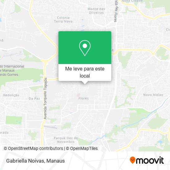 Gabriella Noivas mapa