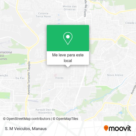 S. M Veiculos mapa