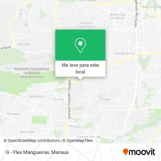 G - Flex Mangueiras mapa