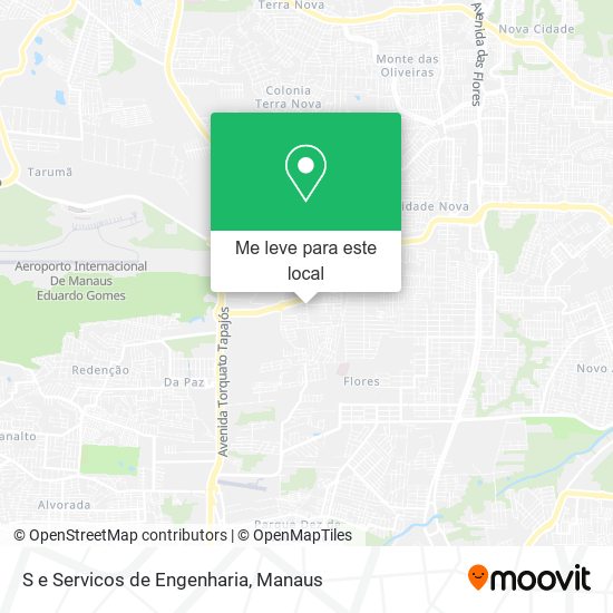 S e Servicos de Engenharia mapa