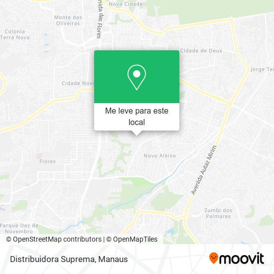 Distribuidora Suprema mapa