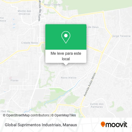 Global Suprimentos Industriais mapa