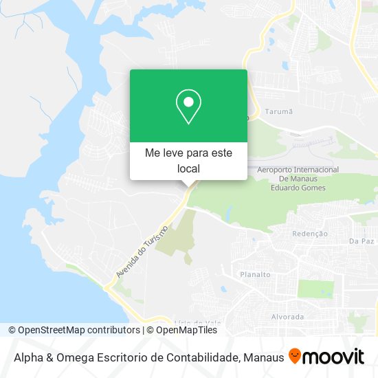 Alpha & Omega Escritorio de Contabilidade mapa