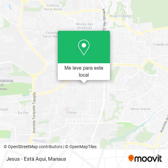 Jesus - Está Aqui mapa