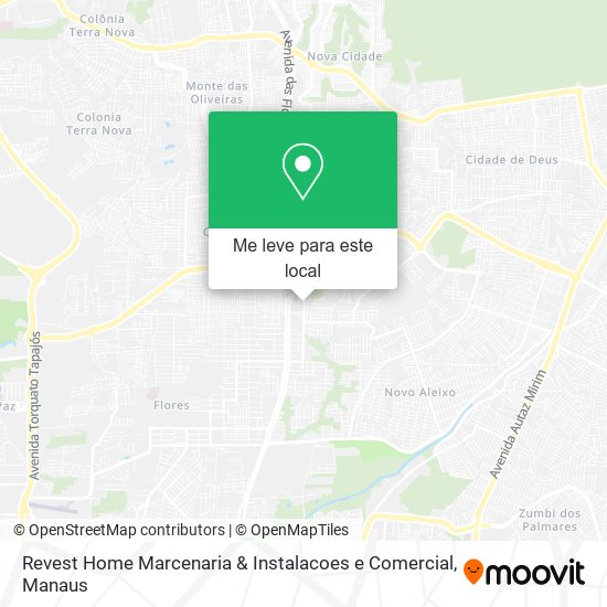 Revest Home Marcenaria & Instalacoes e Comercial mapa