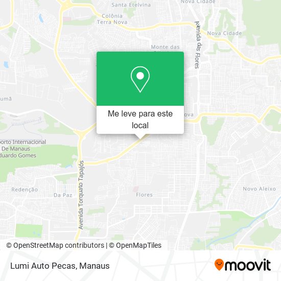 Lumi Auto Pecas mapa