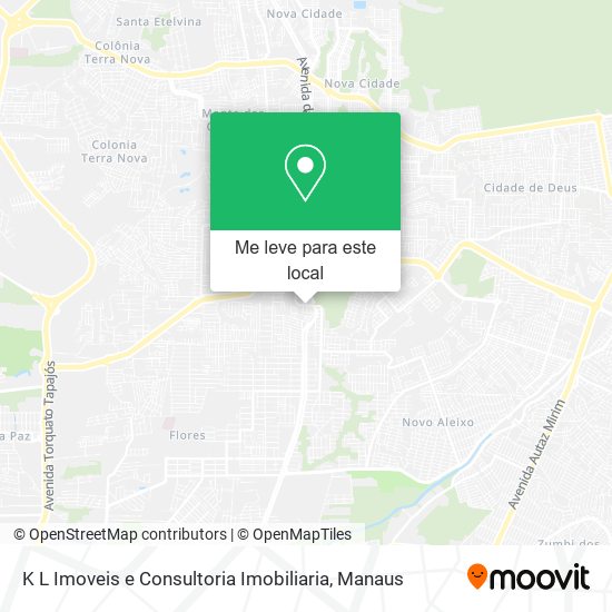 K L Imoveis e Consultoria Imobiliaria mapa