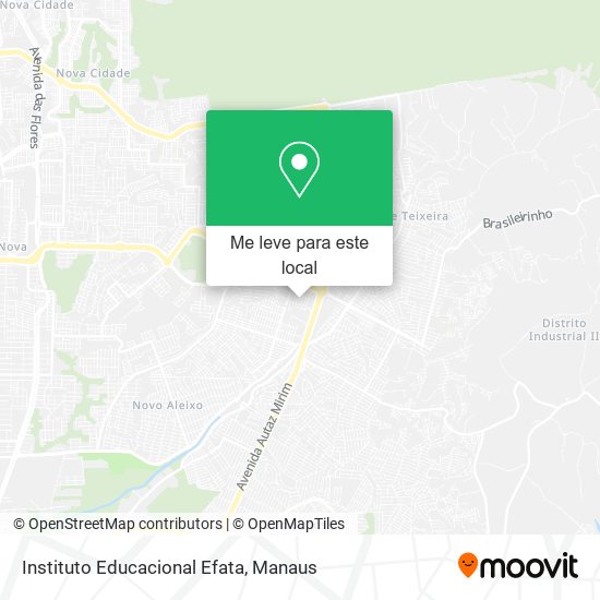 Instituto Educacional Efata mapa