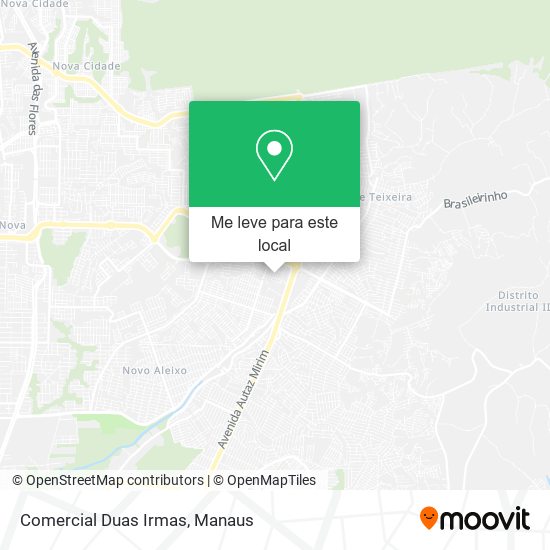Comercial Duas Irmas mapa
