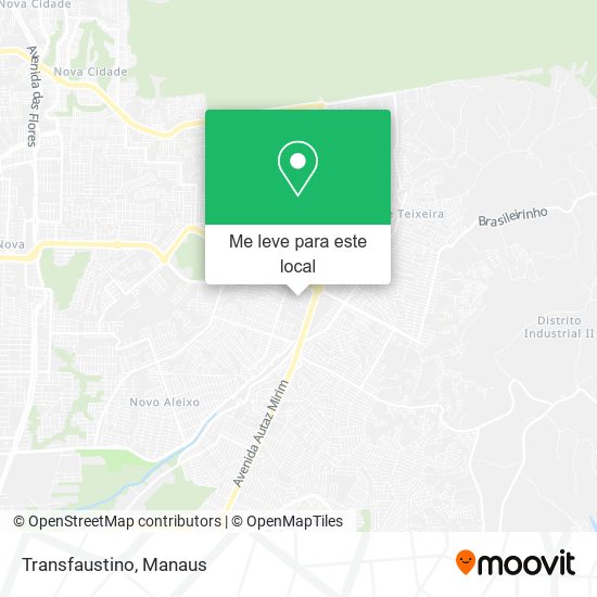 Transfaustino mapa