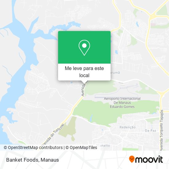 Banket Foods mapa