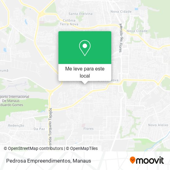 Pedrosa Empreendimentos mapa