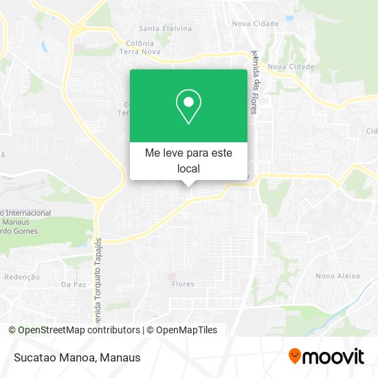 Sucatao Manoa mapa