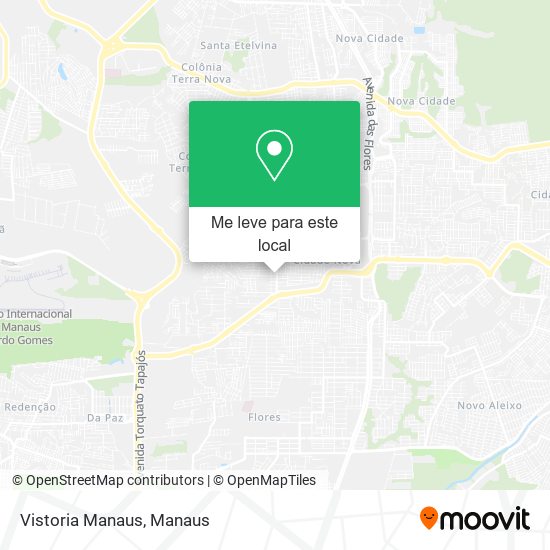 Vistoria Manaus mapa