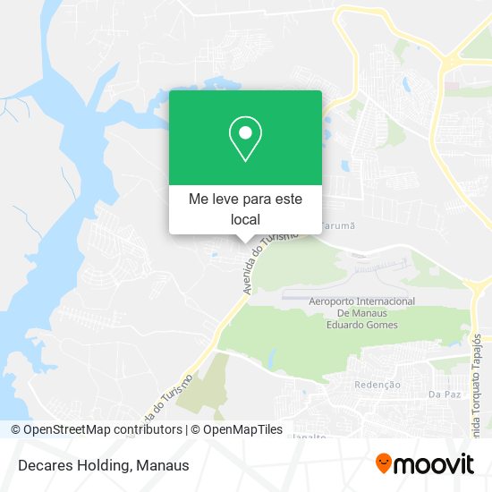 Decares Holding mapa