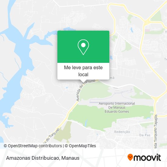 Amazonas Distribuicao mapa