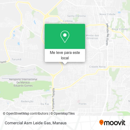 Comercial Asm Leide Gas mapa