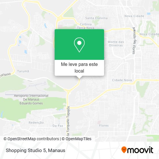 Shopping Studio 5 mapa