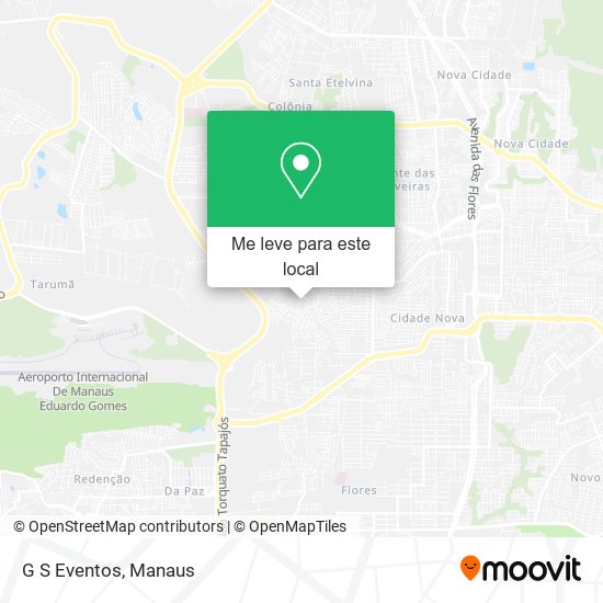 G S Eventos mapa