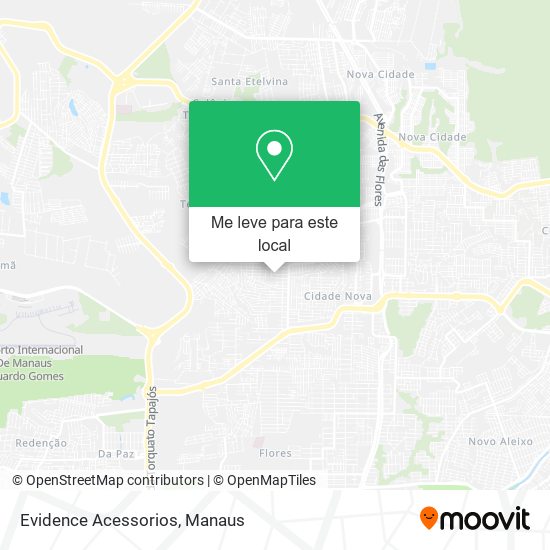 Evidence Acessorios mapa