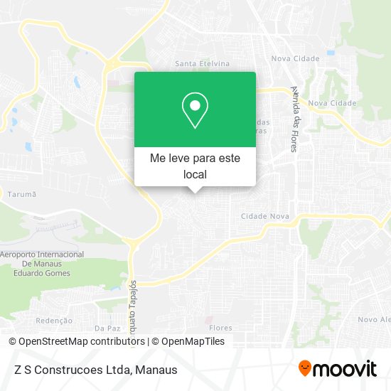 Z S Construcoes Ltda mapa