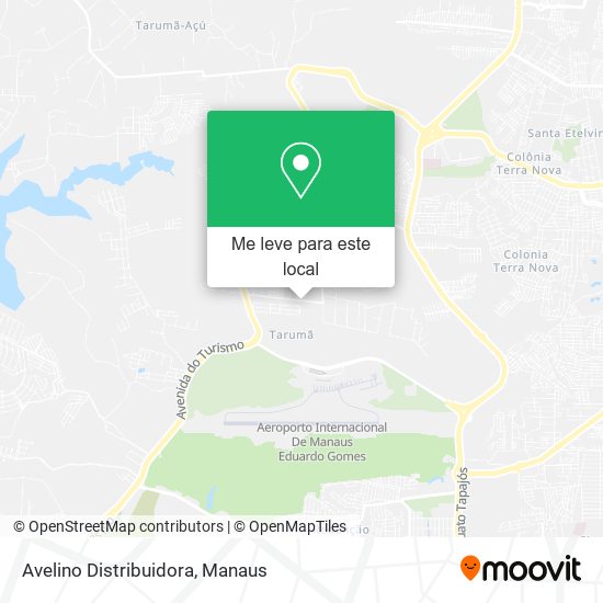 Avelino Distribuidora mapa