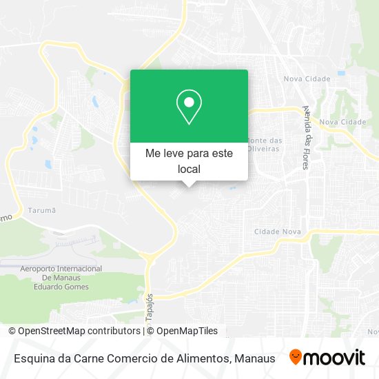 Esquina da Carne Comercio de Alimentos mapa