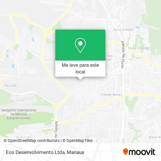 Eos Desenvolvimento Ltda mapa