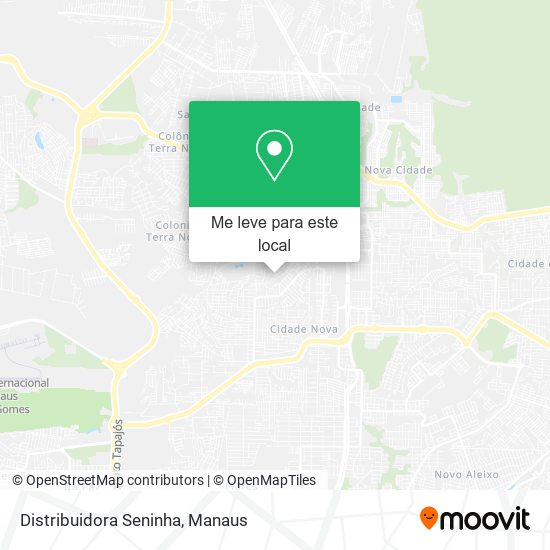 Distribuidora Seninha mapa