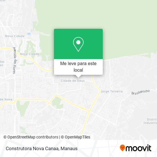 Construtora Nova Canaa mapa