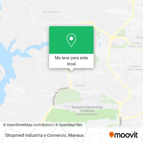 Shopmed Industria e Comercio mapa