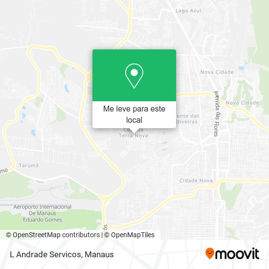 L Andrade Servicos mapa