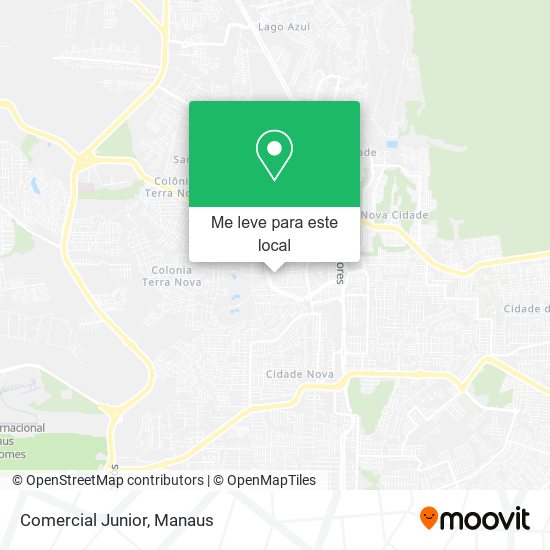 Comercial Junior mapa